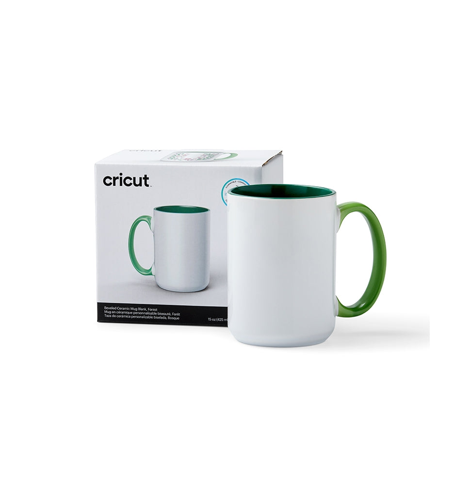 Cricut Taza cerámica color Forest 425ml (1ud)