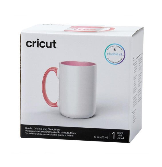 Cricut Taza cerámica color Miami 425ml (1 ud)
