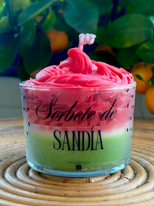 Vela Sorbete de Sandía