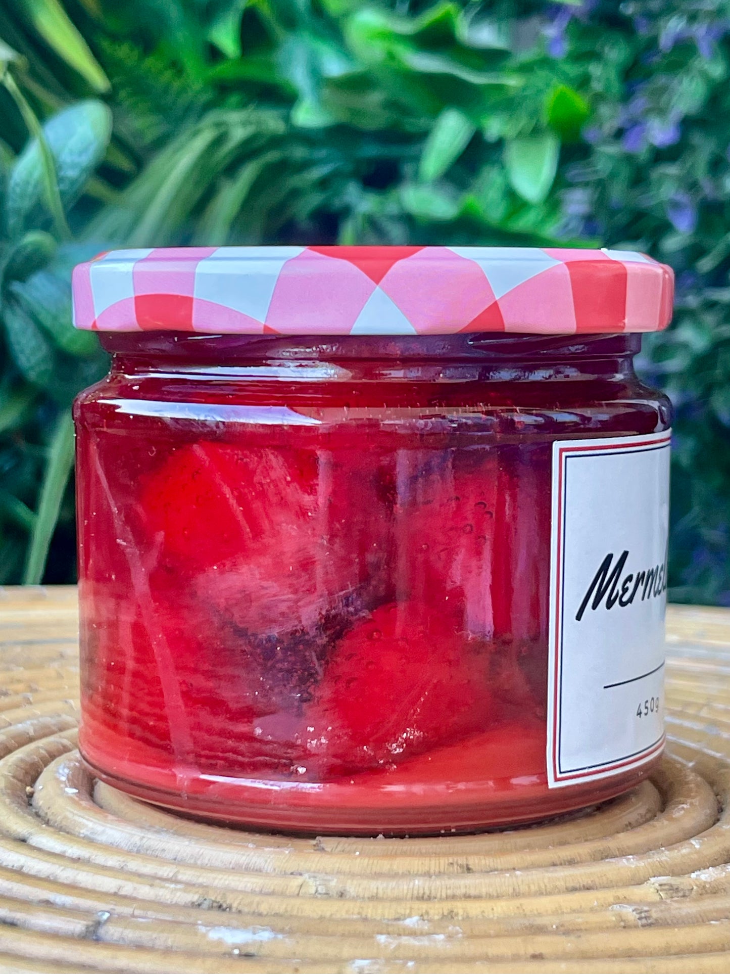 Vela de Mermelada de Fresa