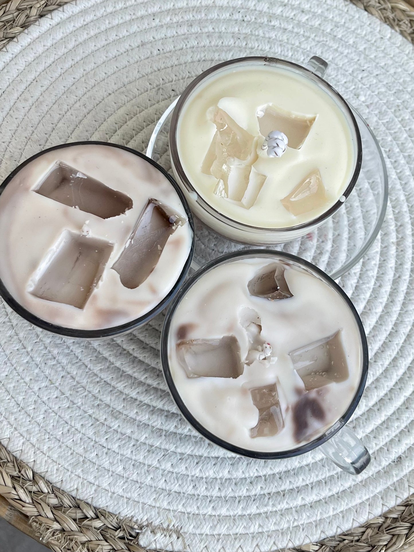 Vela de Café con Hielo o Nata