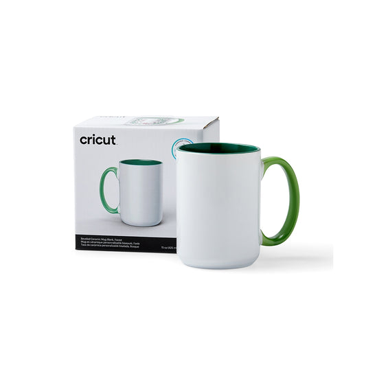 Cricut Taza cerámica color Forest 425ml (1ud)