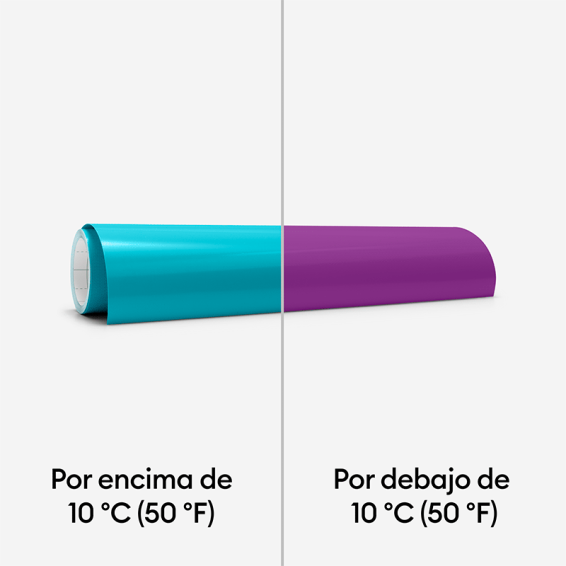 Cricut Vinilo Permanente con cambio de color termoactivado