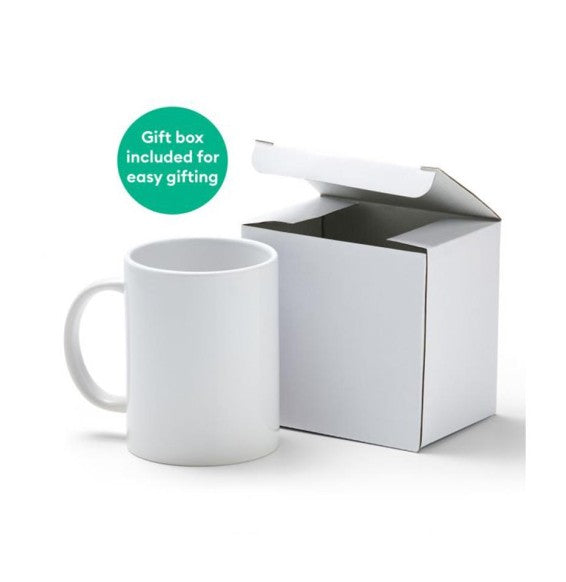 Pack de 2 tazas cerámicas blancas de Cricut