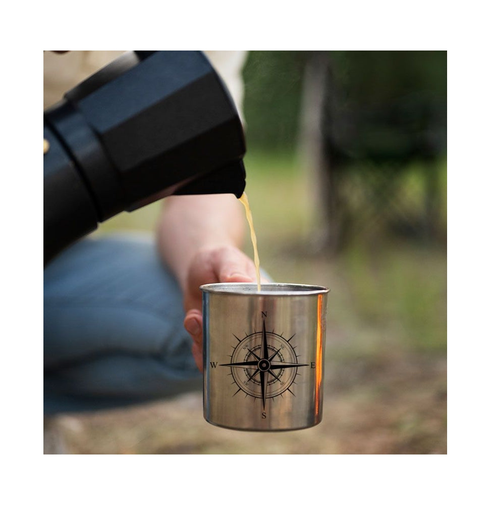 Taza de metal sublimable